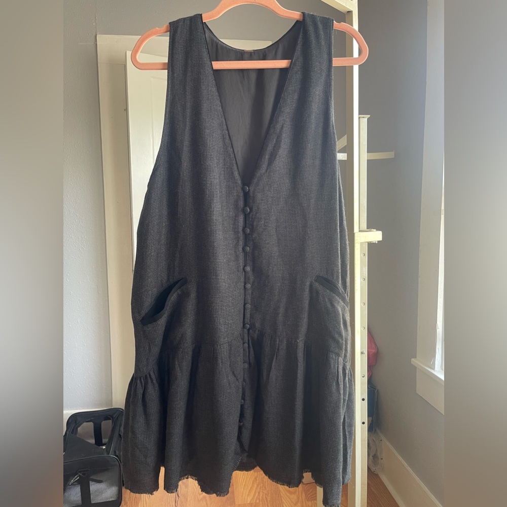 Free People Houndstooth Dress